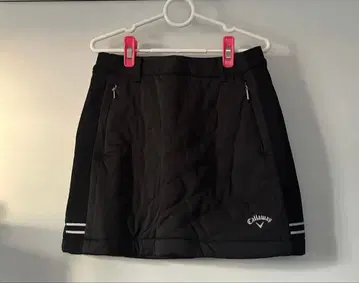 Callaway 퀼팅 블랙 스커트 충전솜