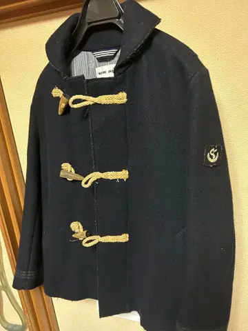 네이비 더플 코트 S 사이즈