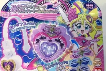 너와 아이돌 프리큐어 아이돌 하트 브로치 & 아이돌 하트 인컴 세트