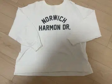 Spick and Span 맨투맨 트레이닝복 화이트