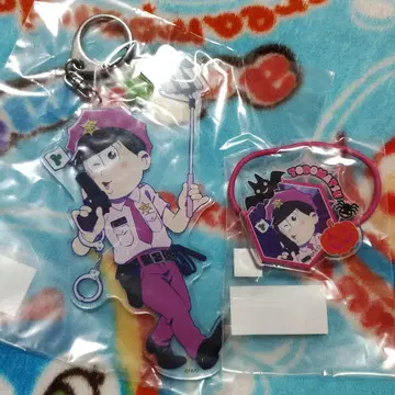 오소마츠 6쌍둥이 마루이 할로윈 토도마츠 아크릴 키링 머리끈