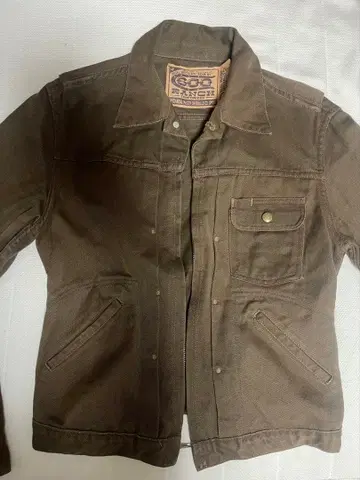 REAL McCOY 600 RANCH 브라운 자켓