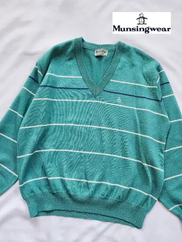 먼싱웨어 골프 니트 스웨터