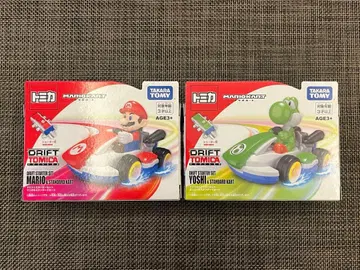 토미카 마리오 카트 드리프트 토미카 슈터 포함 2종 요시 & 마리오