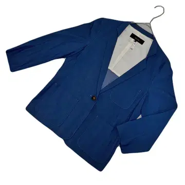 새상품급 allureville 테일러드 자켓 1B 스트레치 블루 계열