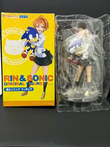러브 라이브 린 & 소닉 피규어 세가 스태프 이미지 걸 취임 기념