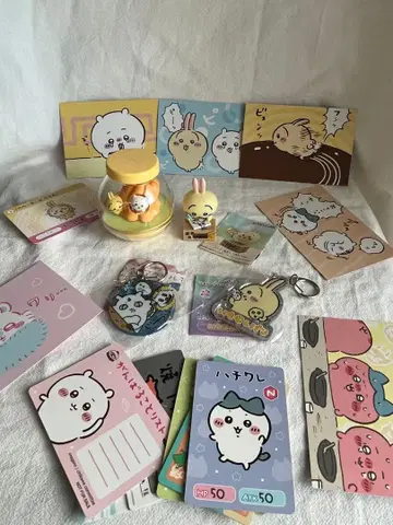 치이카와(먼작귀) 굿즈 토끼 중심 세트 프리미엄 가챠