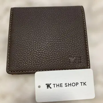 새상품 THE SHOP TK 브라운 접이식 지갑