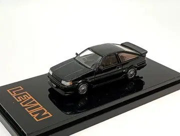 HJ 1/64 도요타 카롤라 레빈 AE86 커스터마이즈 (블랙)