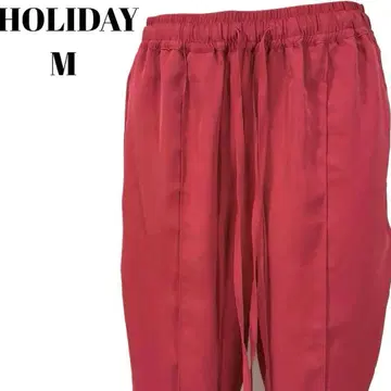 HOLIDAY 빨간색 스트레이트 팬츠 M [ 69 ]