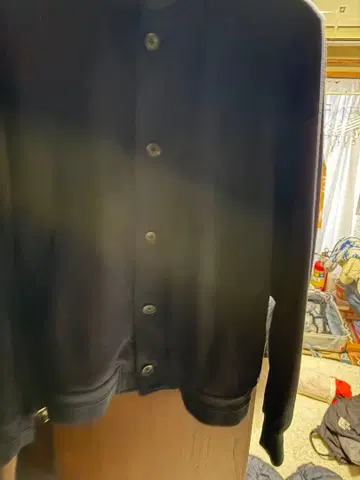 SHIPS 네이비 점퍼 M 스웨이드 느낌