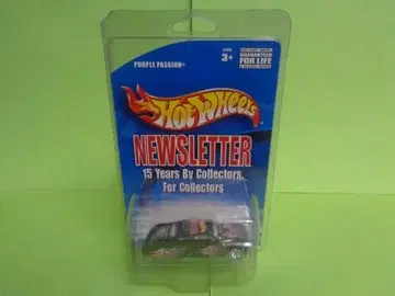 핫휠 NEWSLETTER 퍼플 패션 블랙 컬러