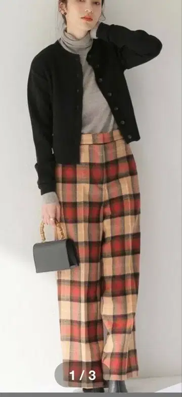 새상품급 Spick&Span 스픽 앤 스팬 울 팬츠