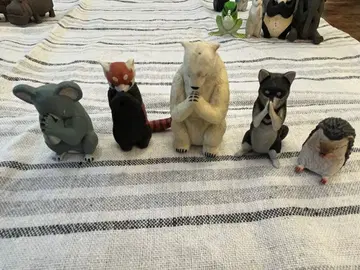 가챠폰 [합장] 삼배 컴플리트 5체