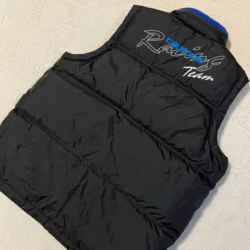 레어 Calsonic Racing Team 다운 베스트 새상품급