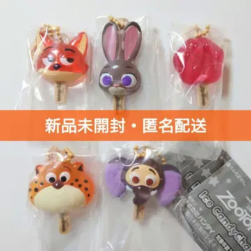 주토피아 아이스캔디 참 가챠 세미 컴플리트 세트