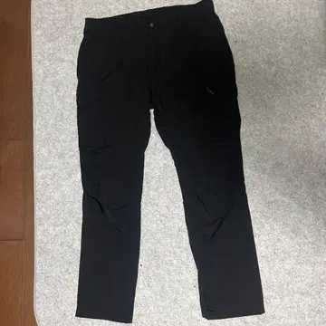 HAMURE 블랙 워크 팬츠 LL