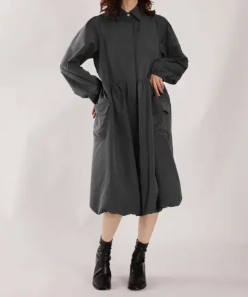 1착. 벌룬 슬리브 셔츠 원피스