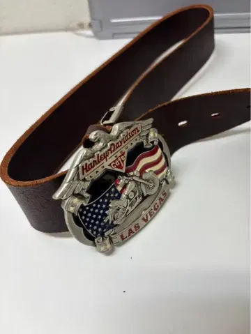 Harley-Davidson 가죽 벨트 라스베이거스 한정판