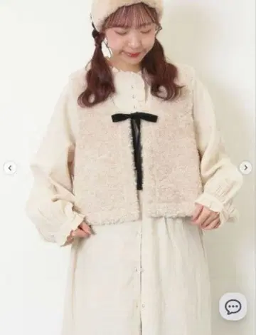 새상품 sm2 전후 2WAY 보아 베스트 아이보리 사만사 모스모스