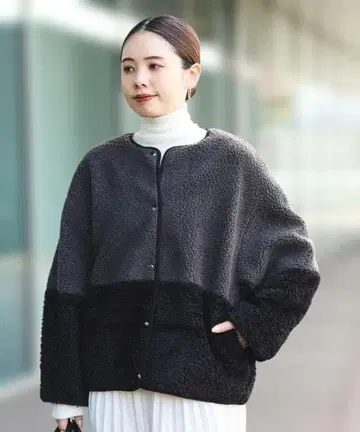 빔즈하트 BEAMS HEART 이소재 보아 블루종 A25140