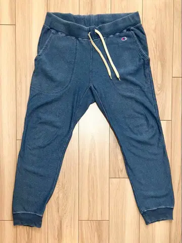Champion REVERSE WEAVE 스웨트 팬츠 인디고
