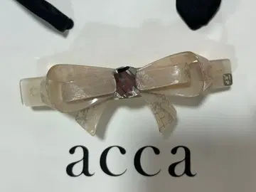 ACCA 아카 리본 머리핀