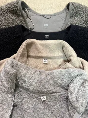 UNIQLO 플리스 자켓 4세트