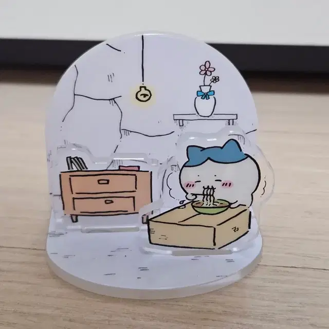 먼작귀 하치와레 디오라마 아크릴 스탠드 가챠