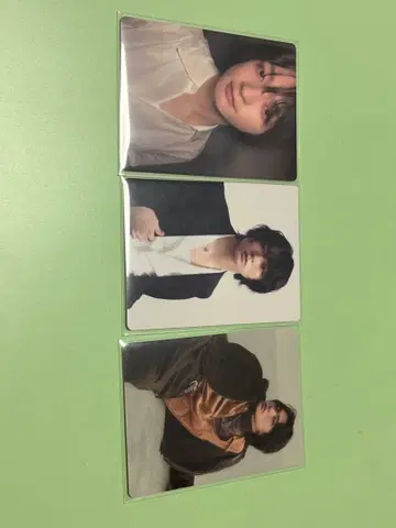 STARGLOW RUI 루이 트레이딩 카드 3종 세트