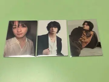 STARGLOW RUI 루이 트레이딩 카드 3종 세트