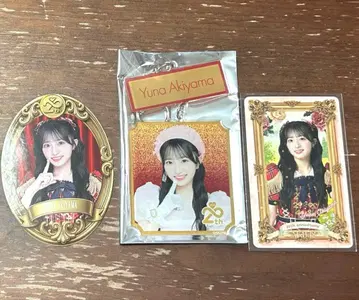 아키야마 유나 AKB48 SPECIAL 복권 2연 아크릴 키링 덤 포함
