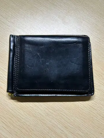 GLENROYAL 브라이들 가죽 머니클립 동전 지갑 포함