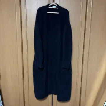 다크 네이비 롱 가디건