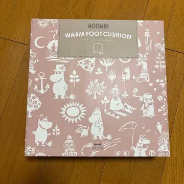 MOOMIN WARM FOOT CUSHION 무민 핑크