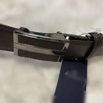 새상품 Aquascutum 브라운 가죽 벨트 아쿠아 스큐텀