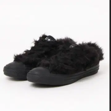 새상품 컨버스 converse ALL STAR FURRY 블랙