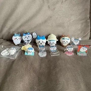 치이카와 (먼작귀) 하치와레 아크릴 스탠드 퍼펫 키링 클립 세트 판매