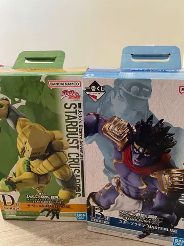 죠죠의 기묘한 모험 제일복권 피규어 스타 플래티넘 상자만