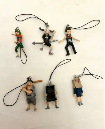 마츠모토 타이요 피규어 스트랩 시크릿 포함 총 6종 세트 판매