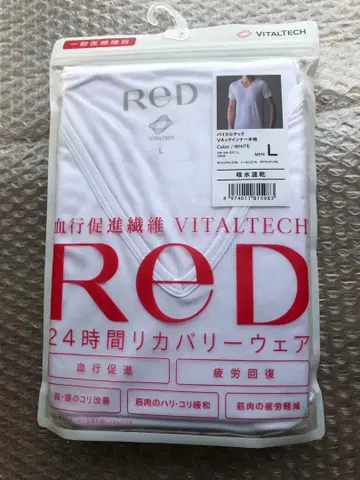 VITALTECH ReD 24시간 회복 의류 L 화이트