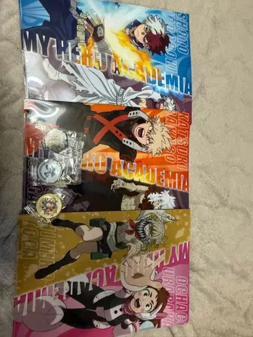 나의 히어로 아카데미아 클리어 파일과 키링