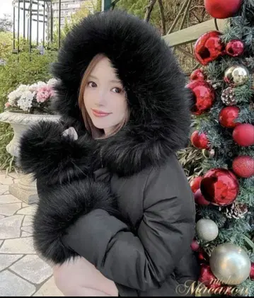 미셸 마카롱 퍼 숏 다운 프리 사이즈