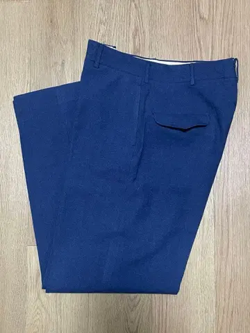 새상품급 50s 울 개버딘 세일러 팬츠 슬랙스 CONMAR 지퍼