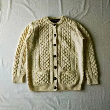 구제 의류 inis crafts 니트 가디건 울 니트 피셔맨