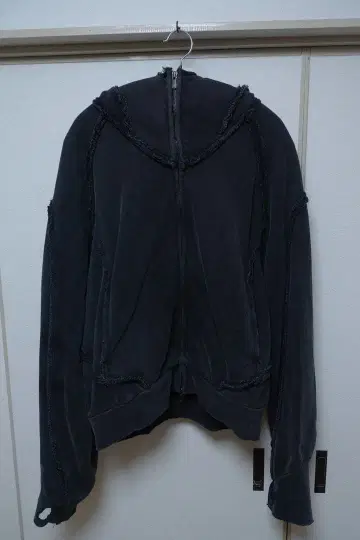 STRONG 005 BROKEN HOODIE (GREY) ours L