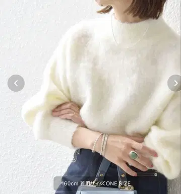 SHIPS 긴팔 그레이 볼륨 슬리브