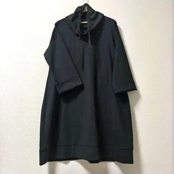 CRESCENT 원피스 후드 옷깃 루즈한 사이즈