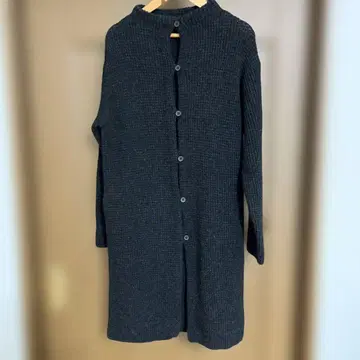 에붐에바 하찌 편직 롱 가디건