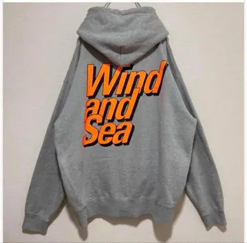 [ WIND AND SEA ] 백 로고 맨투맨